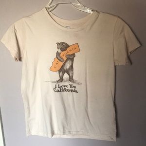 Vintage American apparel California tee